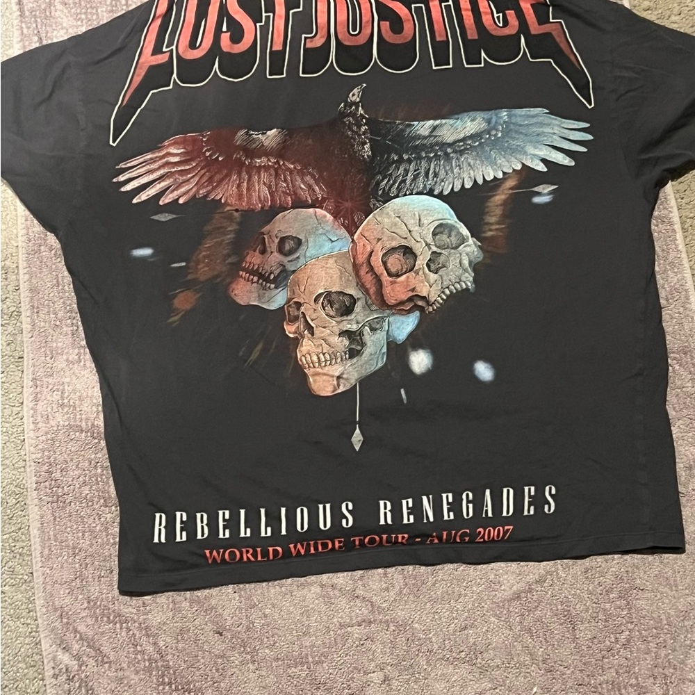 ASOS Black Graphic Tee with Skull Design